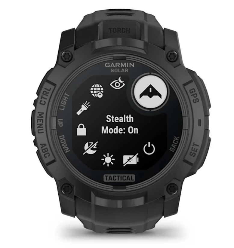 Pametni sat GARMIN Instinct 3 Tactical 50 mm Solar Black – 010-02935-50-6