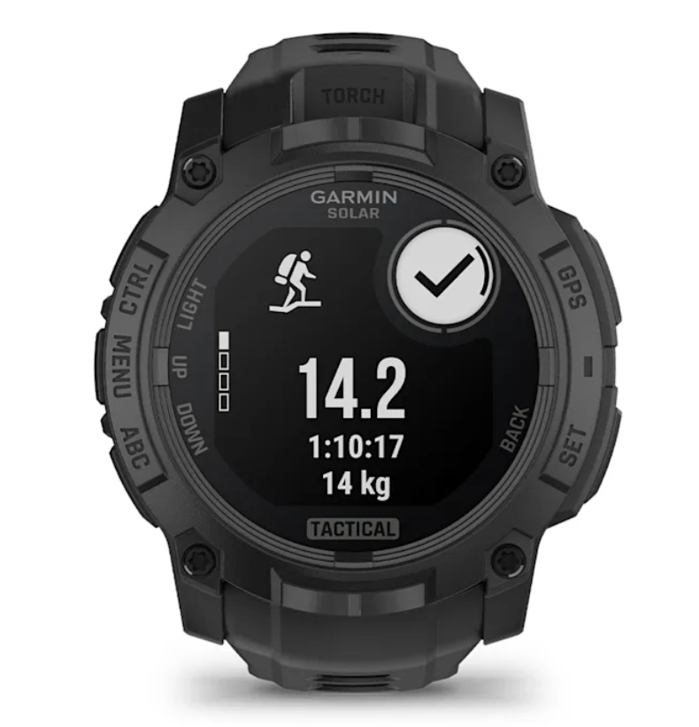 Pametni sat GARMIN Instinct 3 Tactical 50 mm Solar Black – 010-02935-50-2