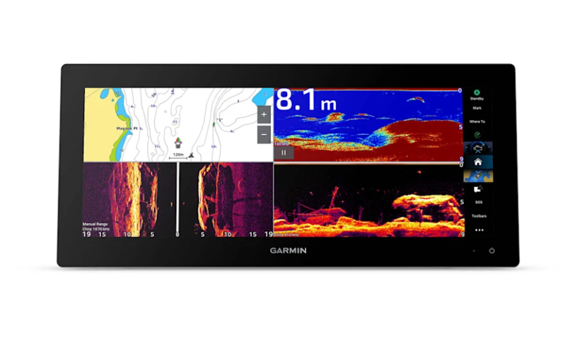 Ploter GARMIN GPSMAP 1523xsv (15” ultrawide, interna antena, bez sonde) – 010-03855-00-7
