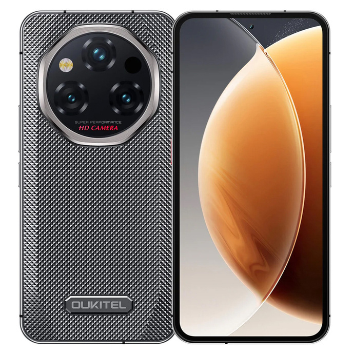 Pametni telefon OUKITEL WP21 12GB/256GB (6.78" FHD+ 120Hz, Helio G99, 9800mAh, IP68/IP69K) crni-0