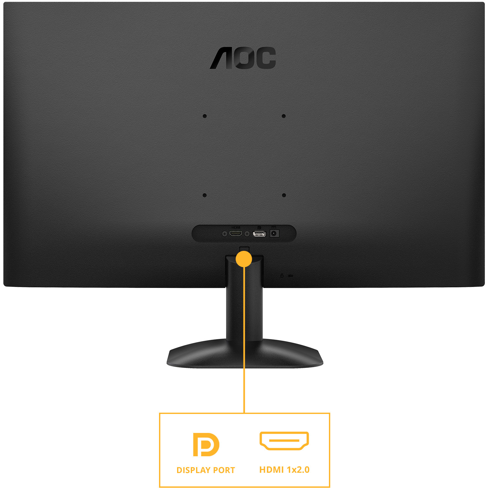 Monitor AOC Q27B35S3 (27", 2560 x 1440, Quad HD, LED, Crni)-3