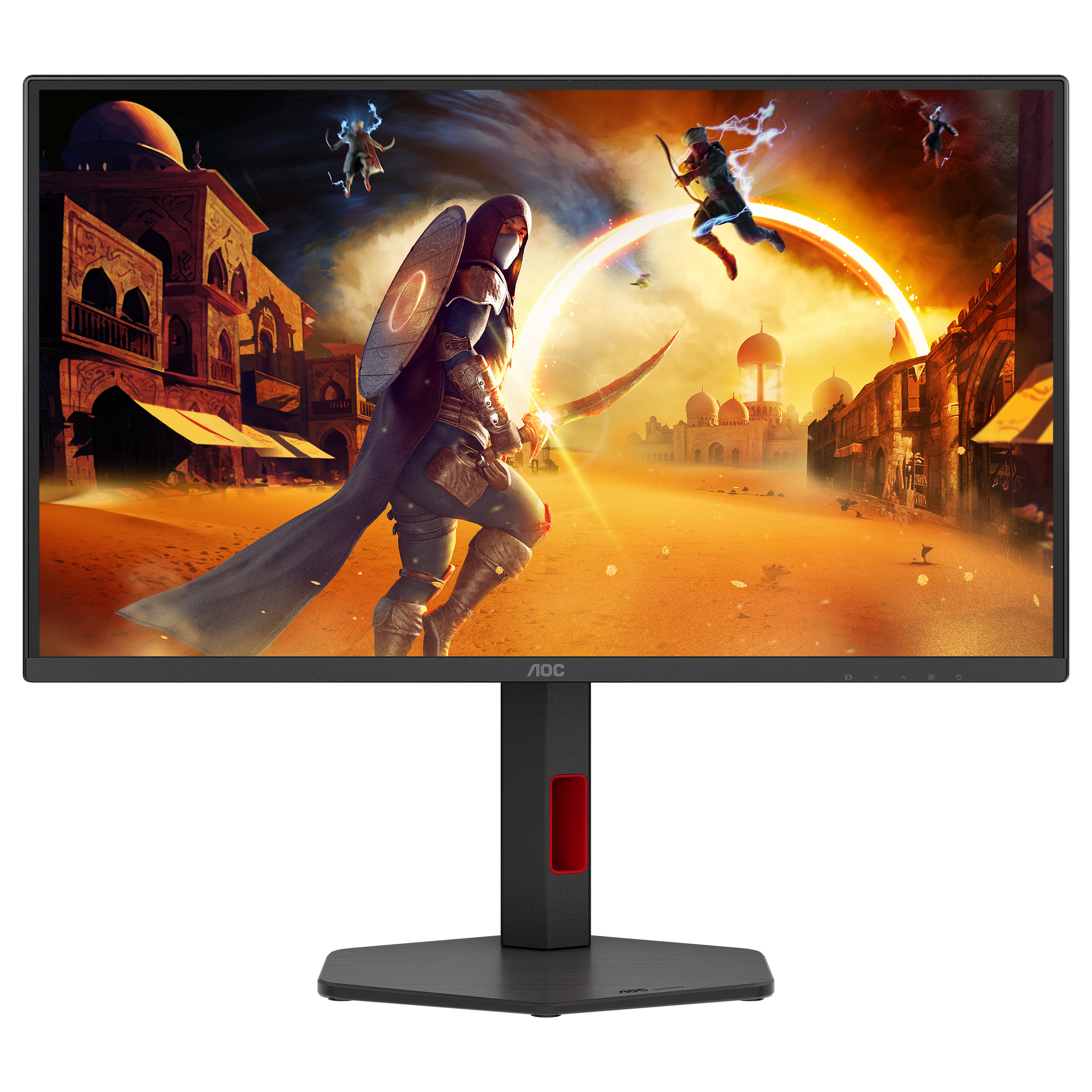 Monitor AOC G4 Q25G4SR (24.5", qhd, led, crno/crveni)-12