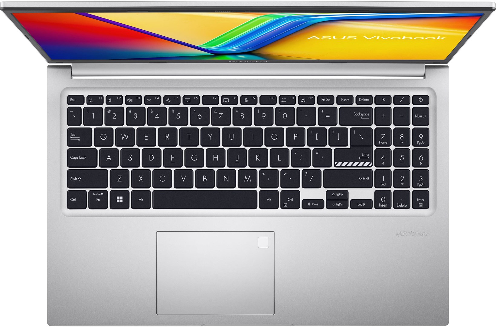 Laptop ASUS VivoBook 15 M1502YA-BQ336W (15,6" FHD, Ryzen 5 7430U, 16GB RAM, SSD 512GB, Radeon RX Vega 7, Win11, srebrni) – internacionalna non HR tipkovnica-3