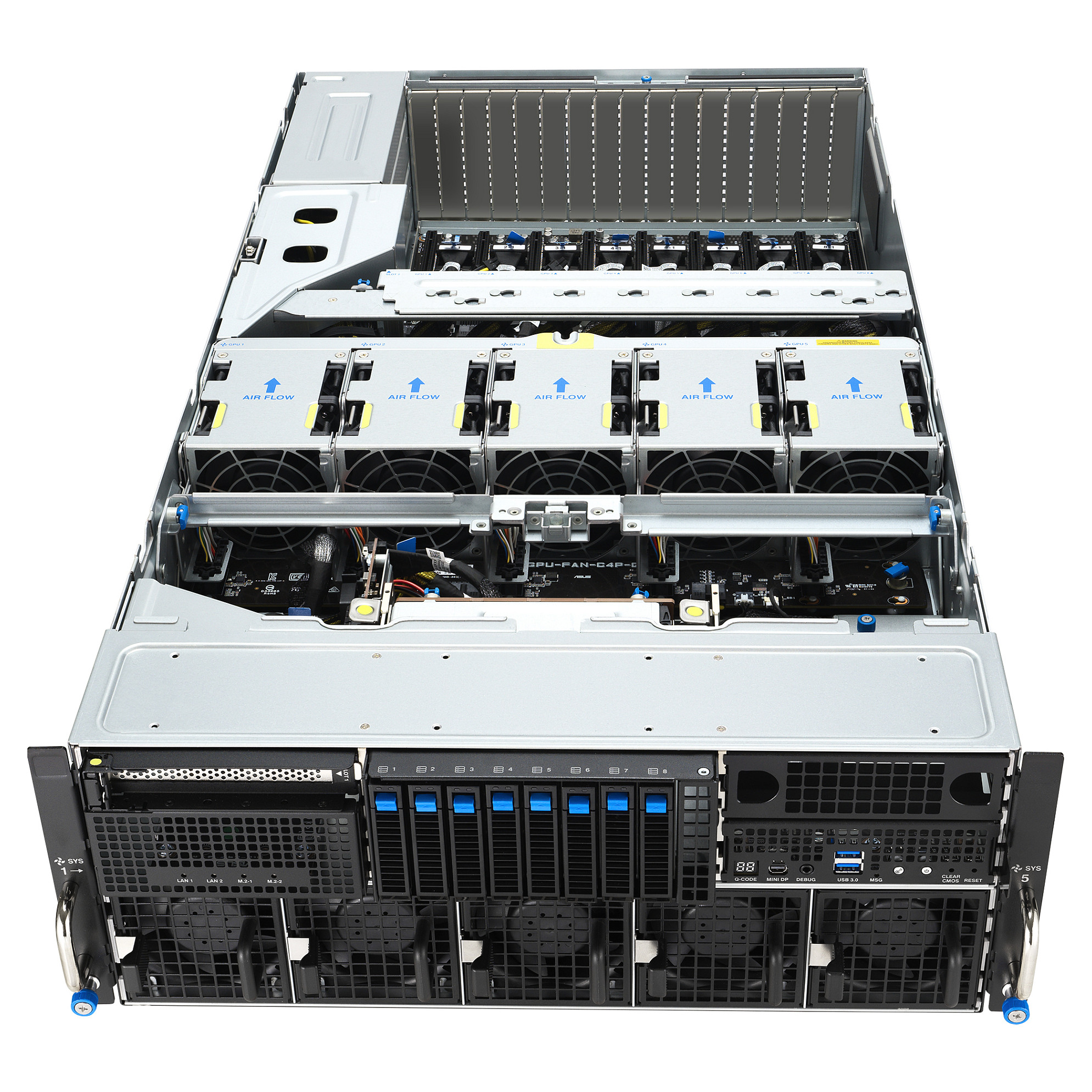 Rack server ASUS ESC8000A-E13 Socket SP5 (4U)-10