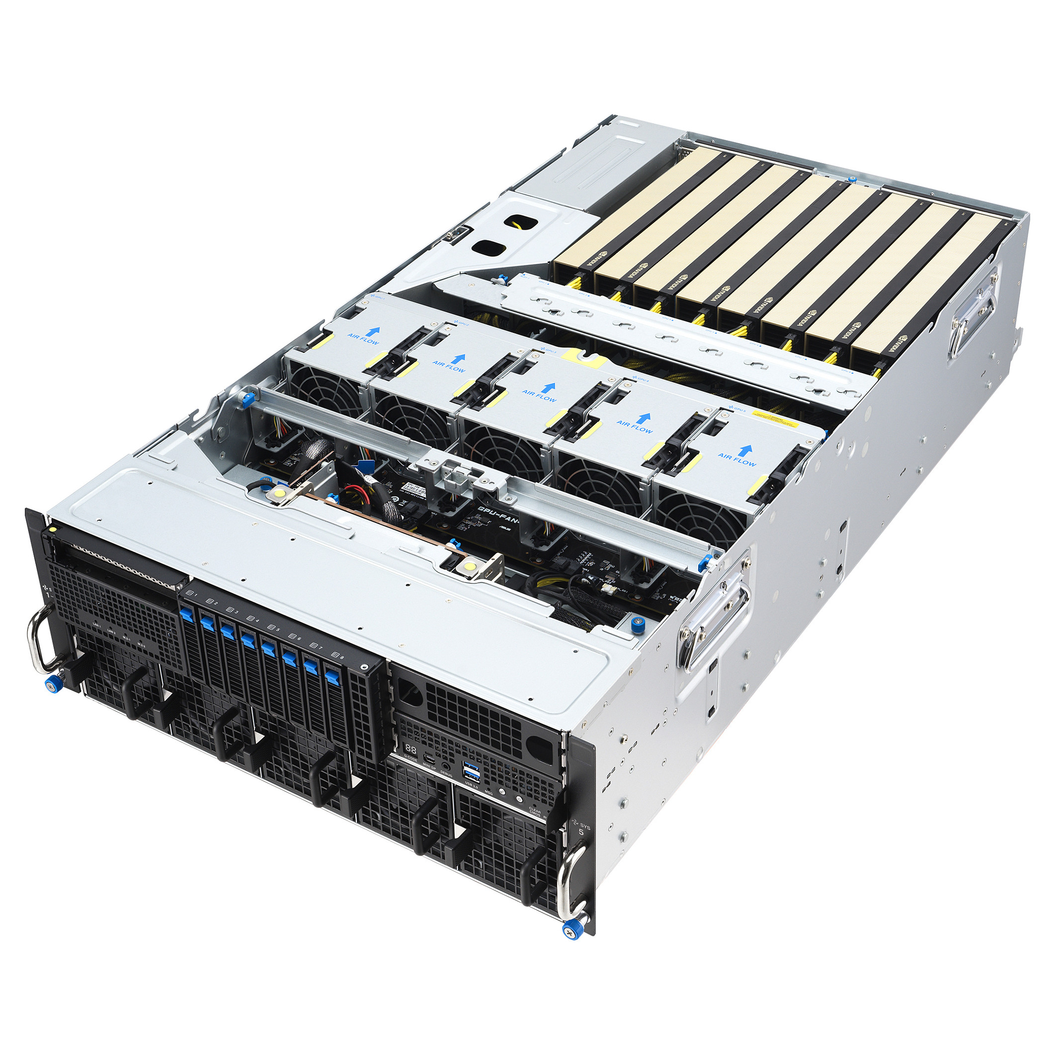 Rack server ASUS ESC8000A-E13 Socket SP5 (4U)-13