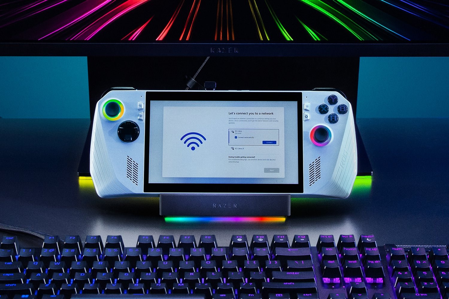 Bežični punjač RAZER Phone 2 Wireless Charger (Chroma RGB, 10W)-0