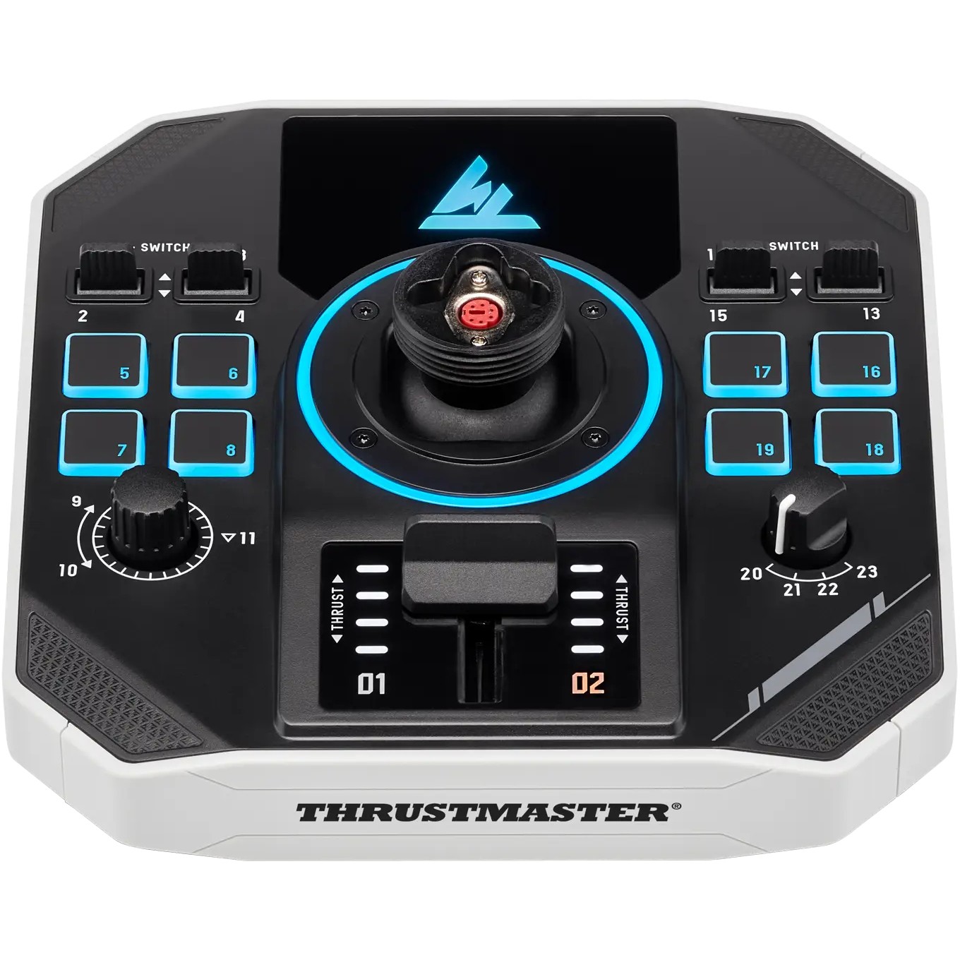 Kontroler THRUSTMASTER Sol-R 2 HOSAS Space Sim Duo Black, White USB Flightstick-2