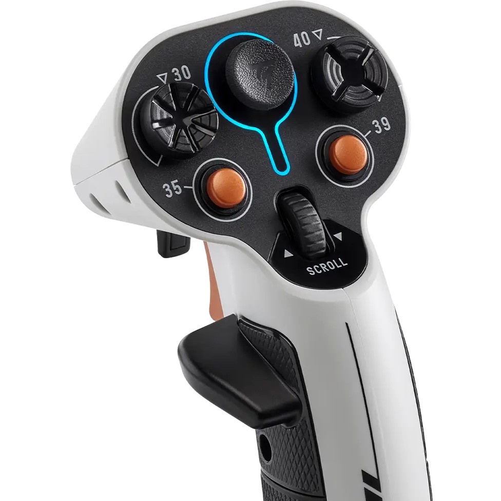 Flightstick THRUSTMASTER Sol-R 1 Black, White USB (analogne/digitalne kontrole)-1