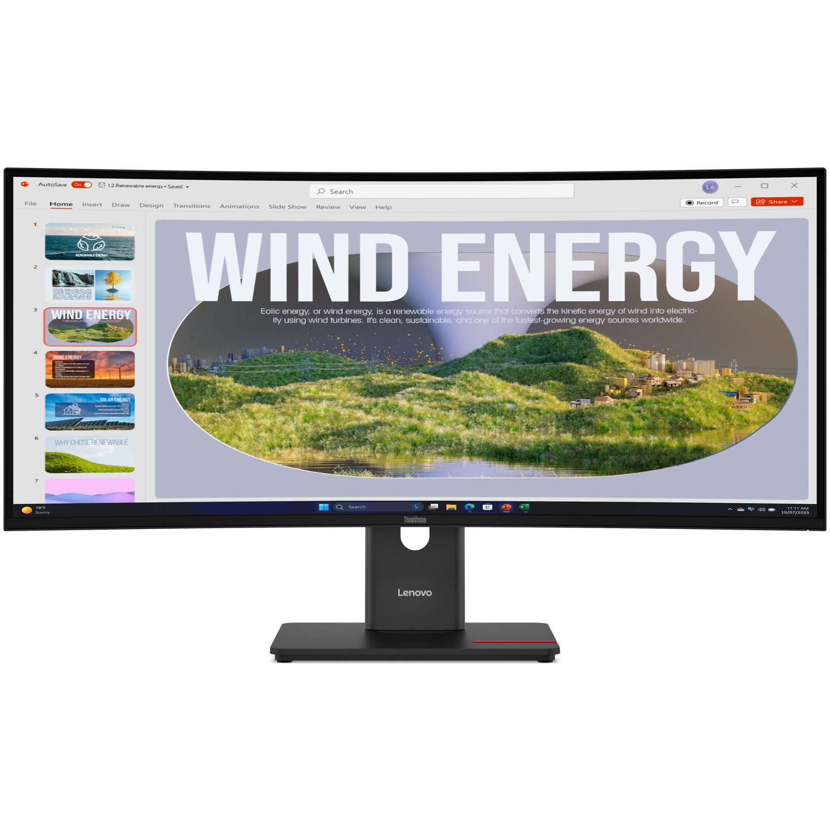 Monitor LENOVO ThinkVision T34WD-40 (34", 3440 x 1440, Wide Quad HD, LED, crni)-0