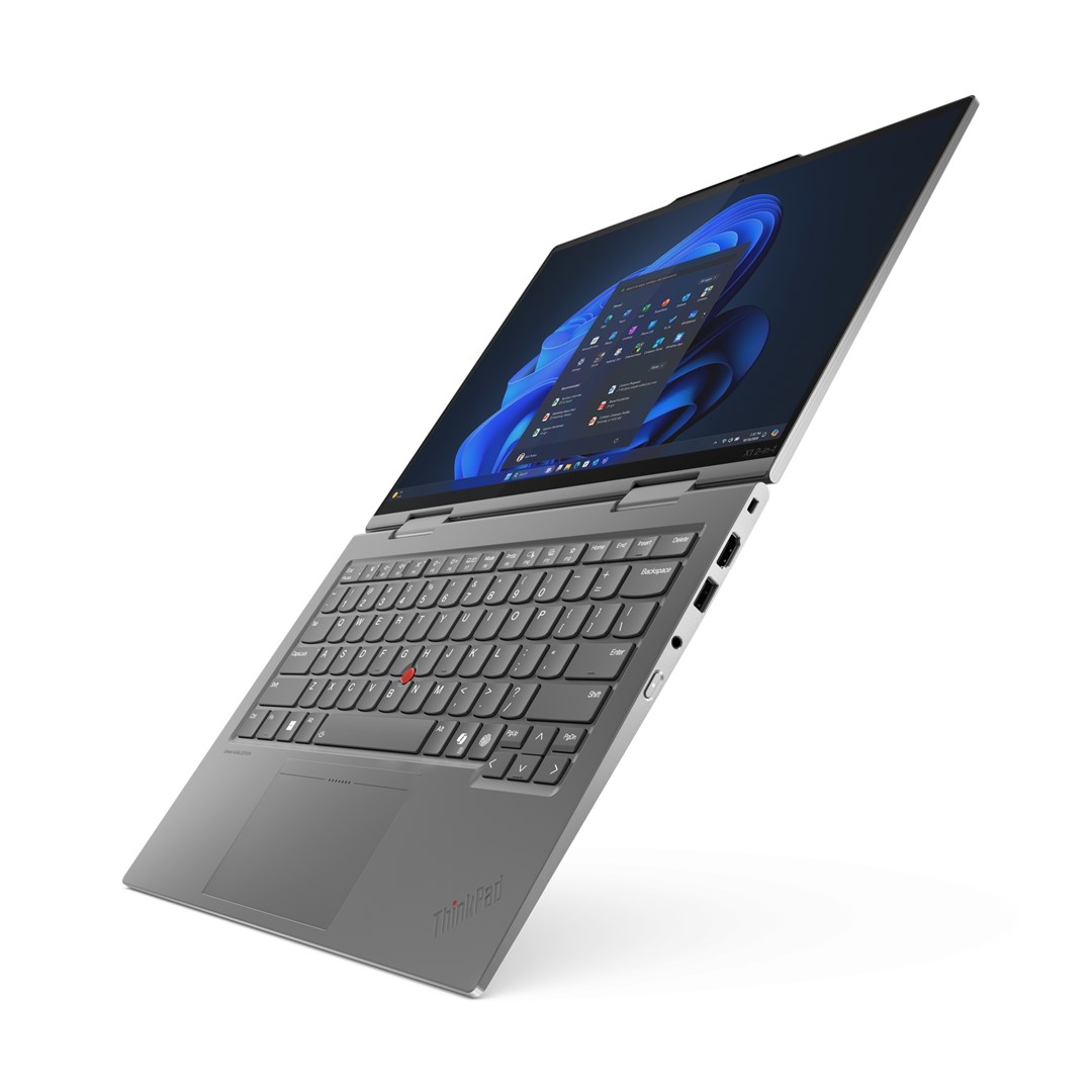 Lenovo ThinkPad X1 2-in-1 Gen 10 Aura Edition Copilot+ PC Intel Core Ultra 7 258V Hybrid (2-in-1) 35.6 cm (14") Touchscreen WUXGA 32 GB LPDDR5x-SDRAM 1 TB SSD Wi-Fi 7 (802.11be) Windows 11 Pro English Grey-0