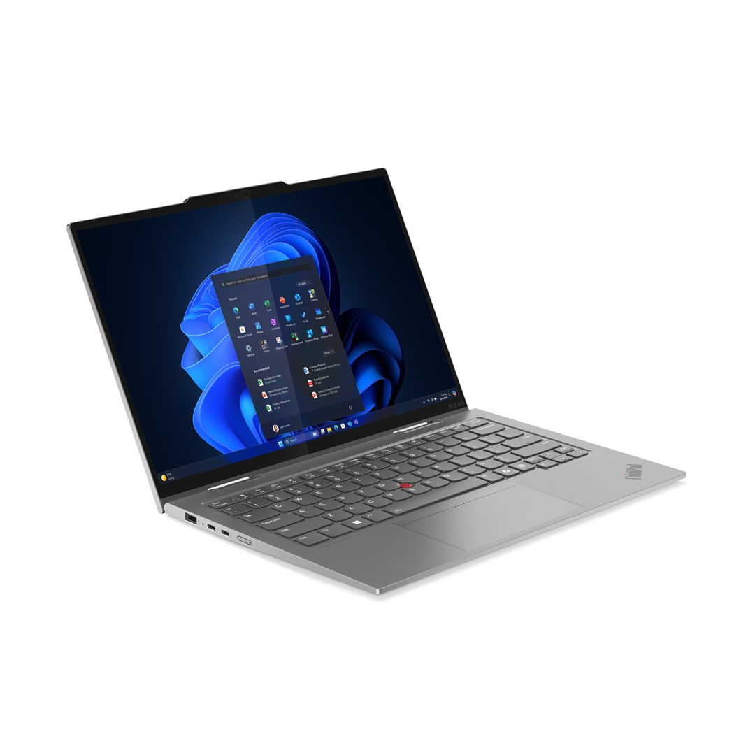 Lenovo ThinkPad X1 2-in-1 Gen 10 Aura Edition Copilot+ PC Intel Core Ultra 7 258V Hybrid (2-in-1) 35.6 cm (14") Touchscreen WUXGA 32 GB LPDDR5x-SDRAM 1 TB SSD Wi-Fi 7 (802.11be) Windows 11 Pro English Grey-2