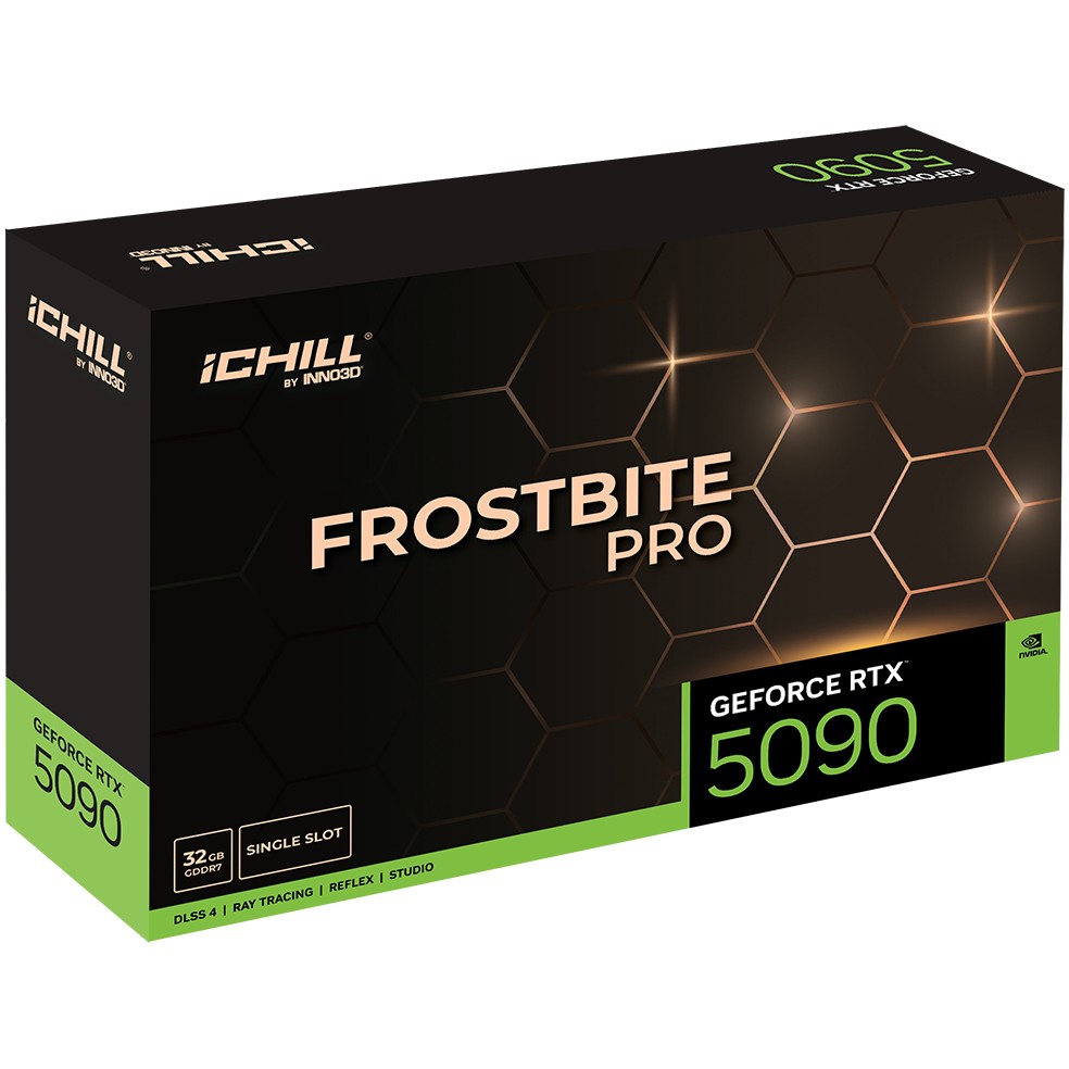 Grafička kartica INNO3D iChill GeForce RTX 5090 Frostbite Pro (NVIDIA, 32 GB GDDR7)-1