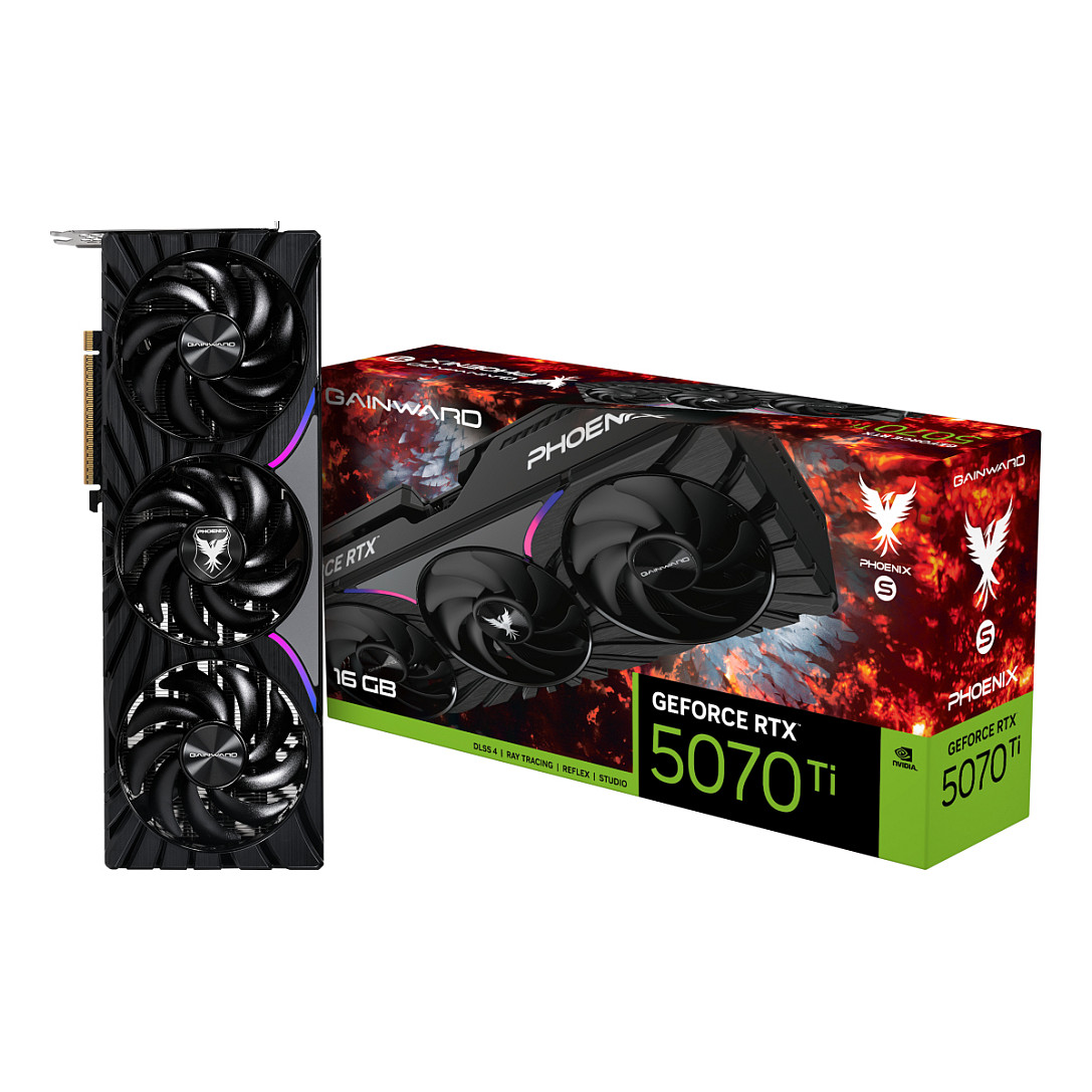 Grafička kartica GAINWARD GeForce RTX 5070 Ti Phoenix-S (NVIDIA, 16 GB GDDR7)-9