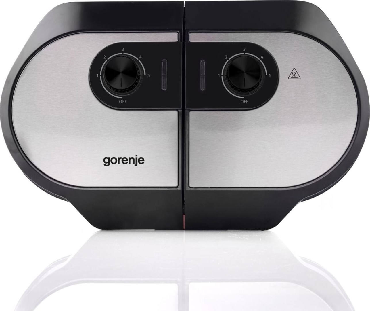 Aparat za vaflje GORENJE WM1400SB (1400 W, Crni)-1