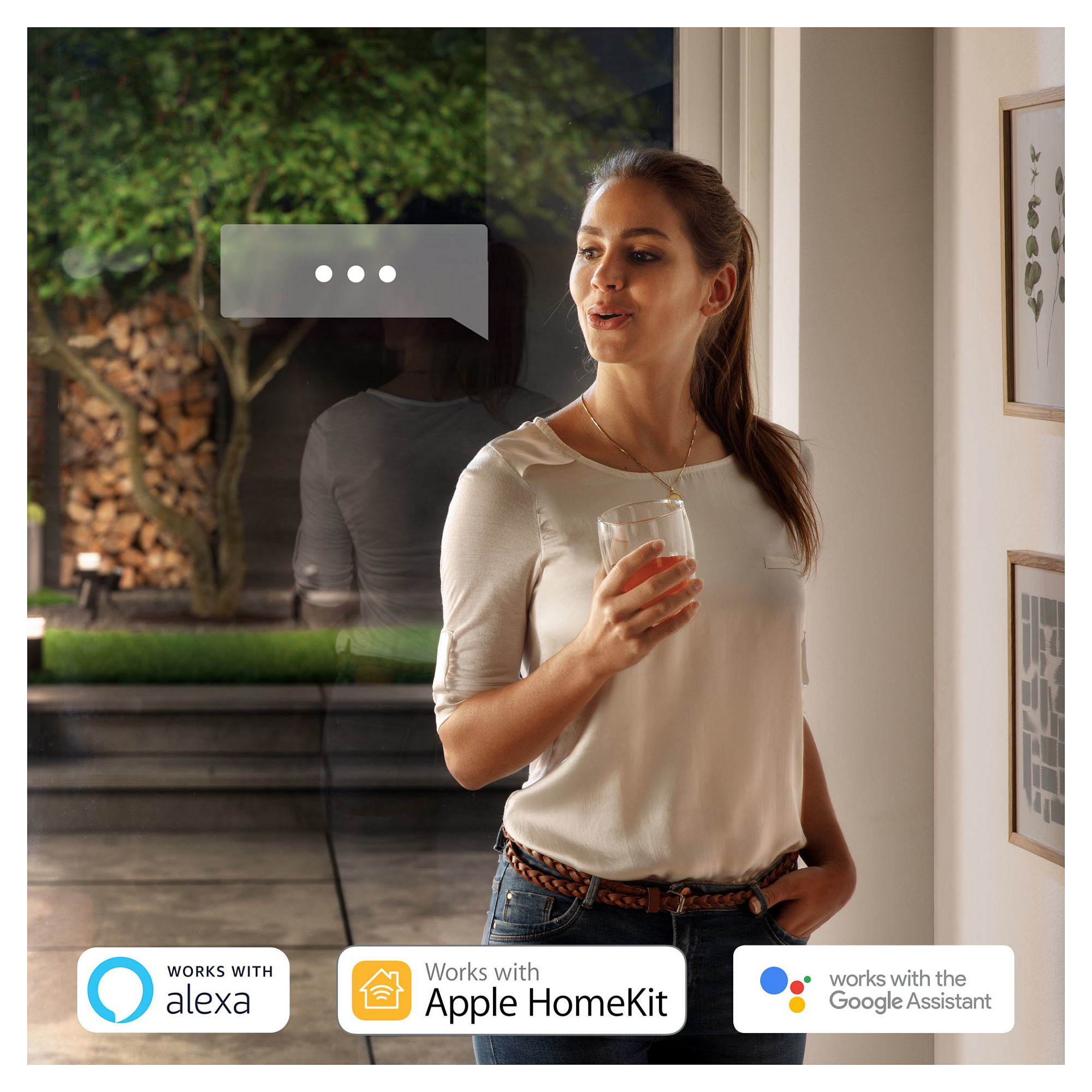 Vanjska zidna svjetiljka PHILIPS Hue Resonate (Inox)-5