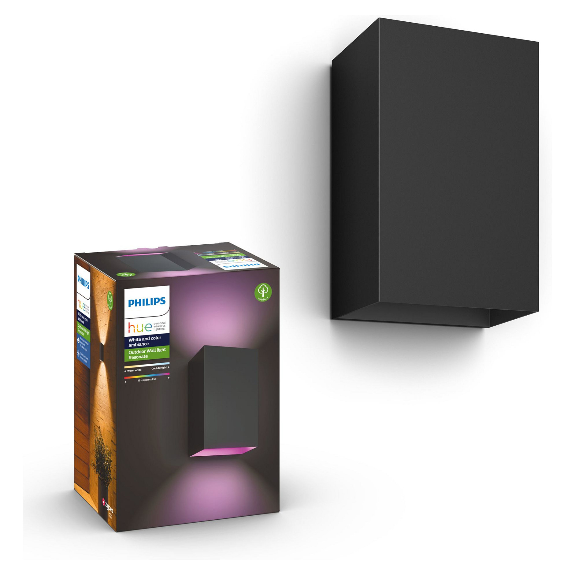 Vanjska zidna svjetiljka PHILIPS Hue Resonate (Inox)-6