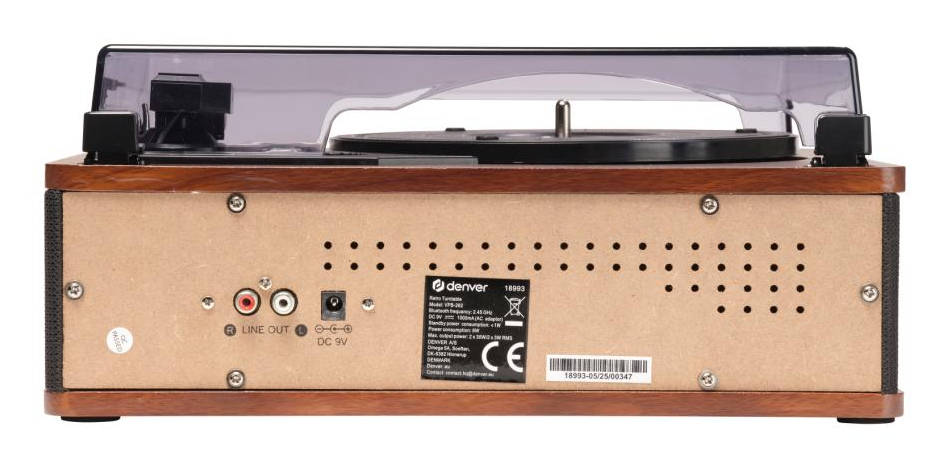 Gramofon DENVER VPL-262 s Bluetoothom i zvučnicima (dizajn kofera)-1
