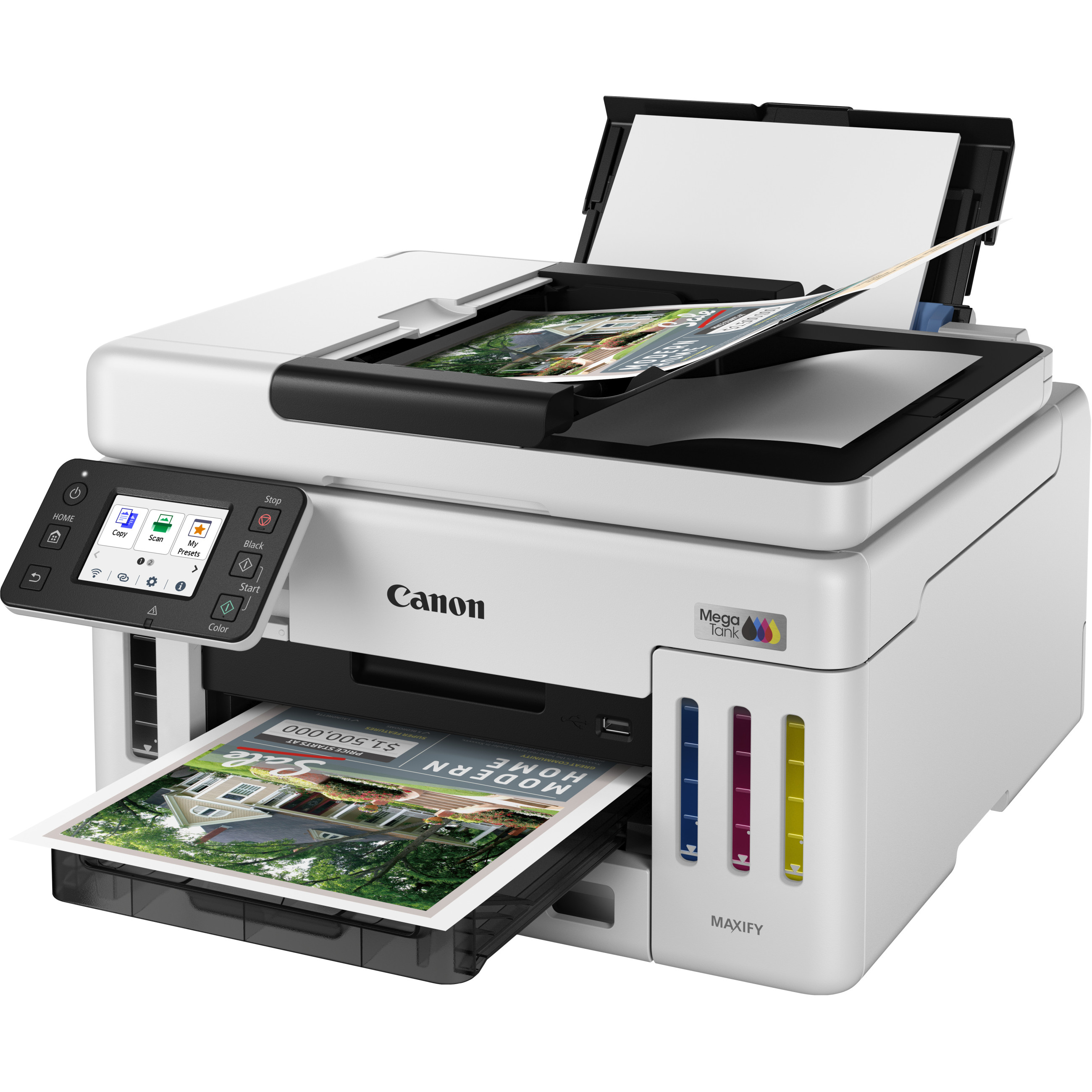 Pisač CANON MAXIFY GX 6150 (Inkjet, A4, 600 x 1200 DPI, Wi-Fi)-4