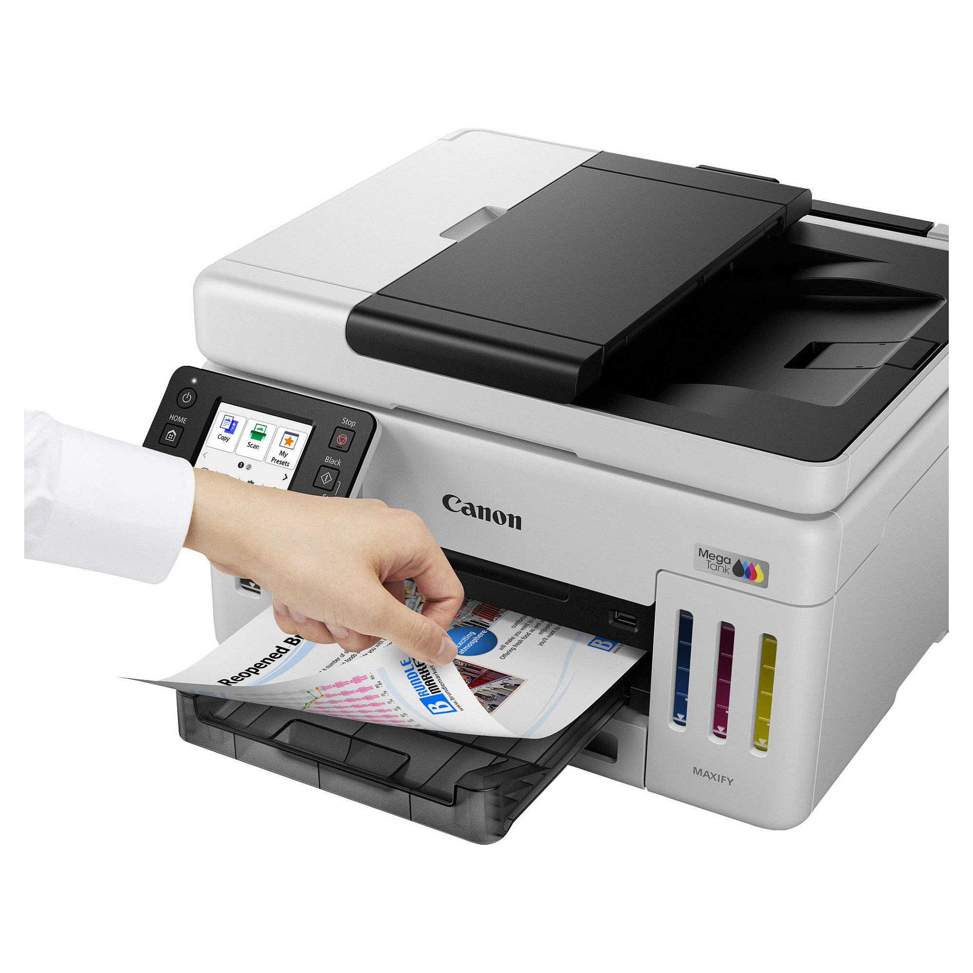 Pisač CANON MAXIFY GX 6150 (Inkjet, A4, 600 x 1200 DPI, Wi-Fi)-20