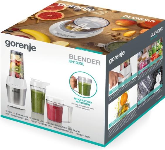 Blender GORENJE BN1000E (0.75 L, 1000 W, Bijeli)-5