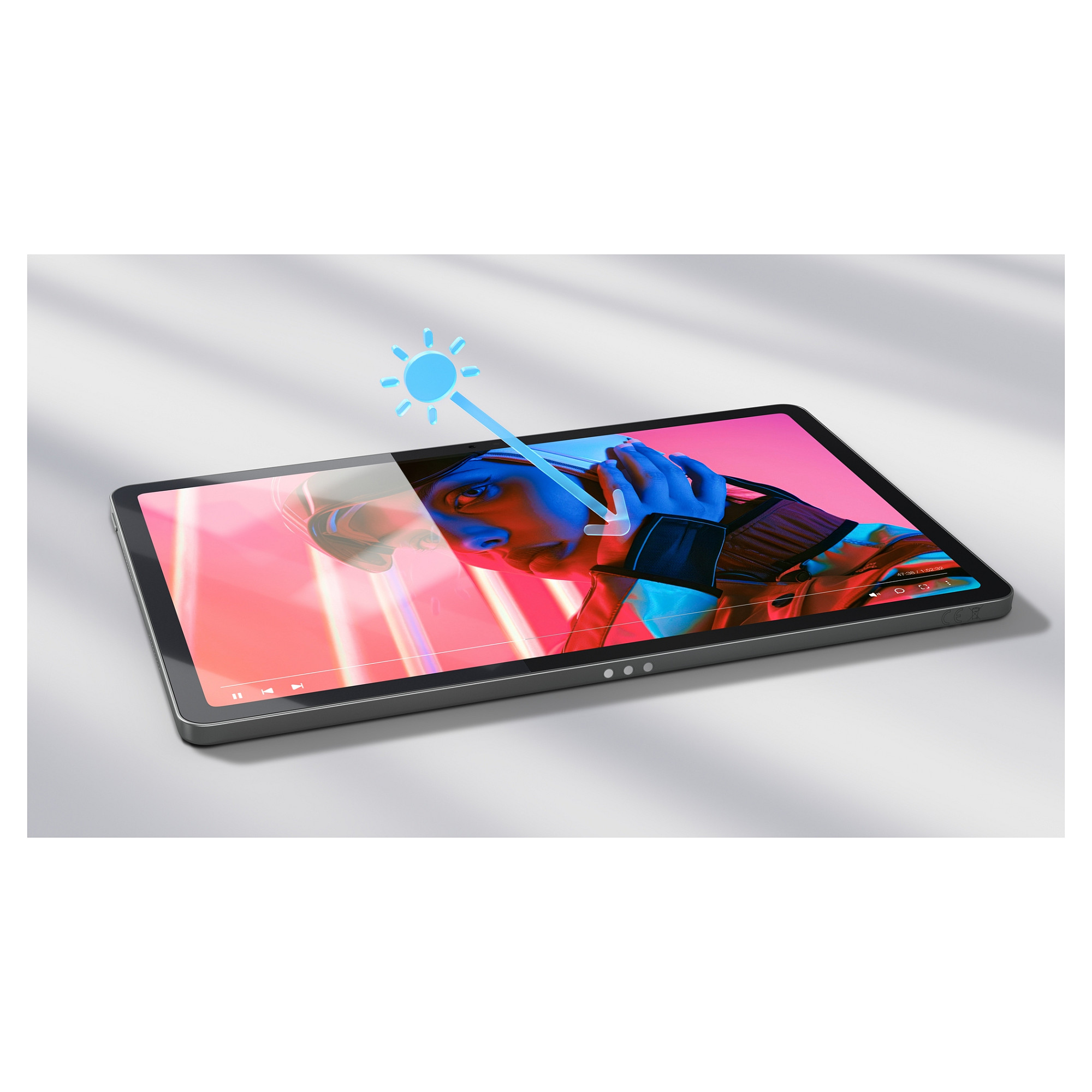 Tablet LENOVO Idea Tab, Mediatek, 128 GB, 27.9 cm (11'), 8 GB, Wi-Fi 5 (802.11ac), Android 15, Grey-10