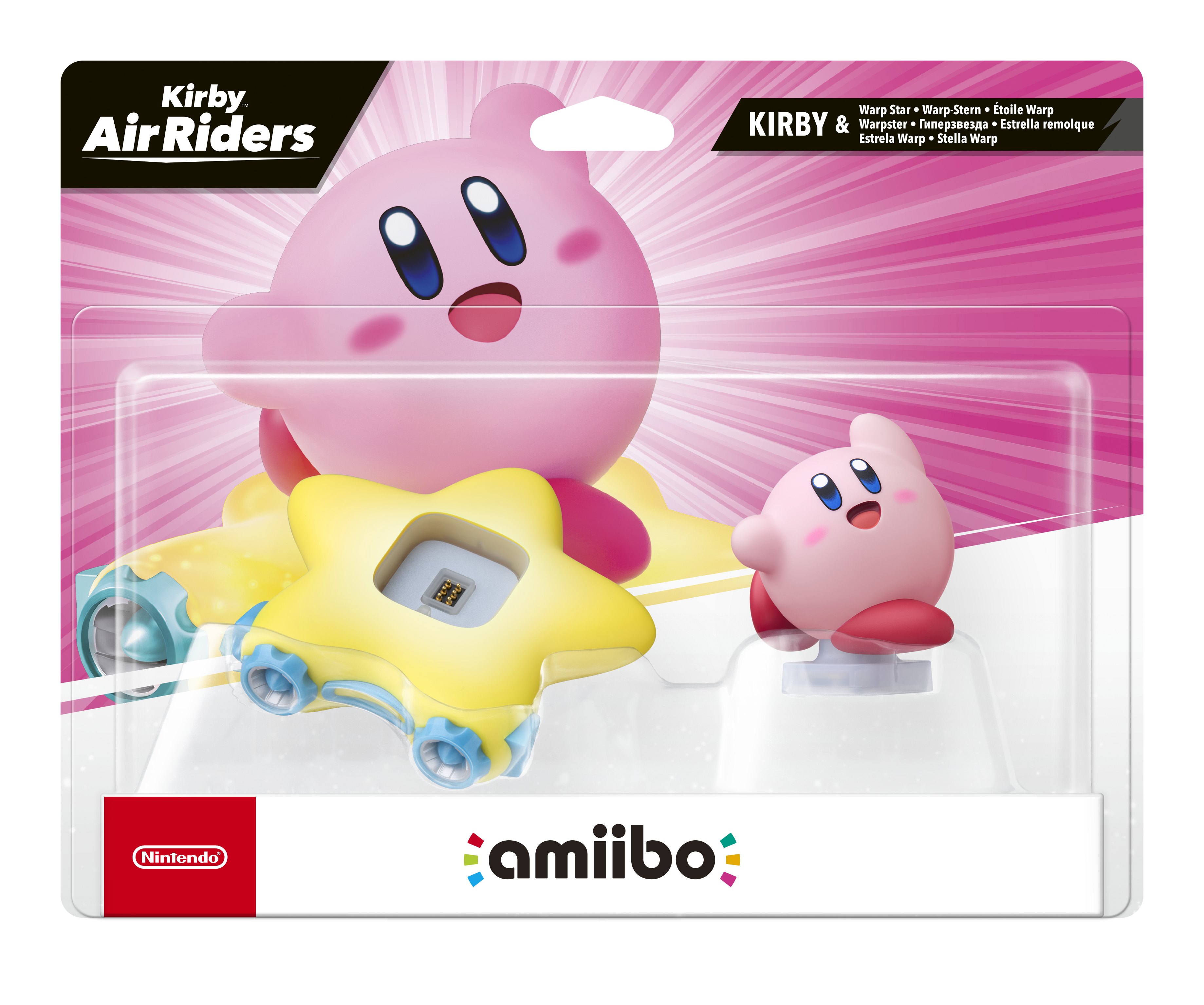 Figura amiibo NINTENDO Kirby and Warp Star-1