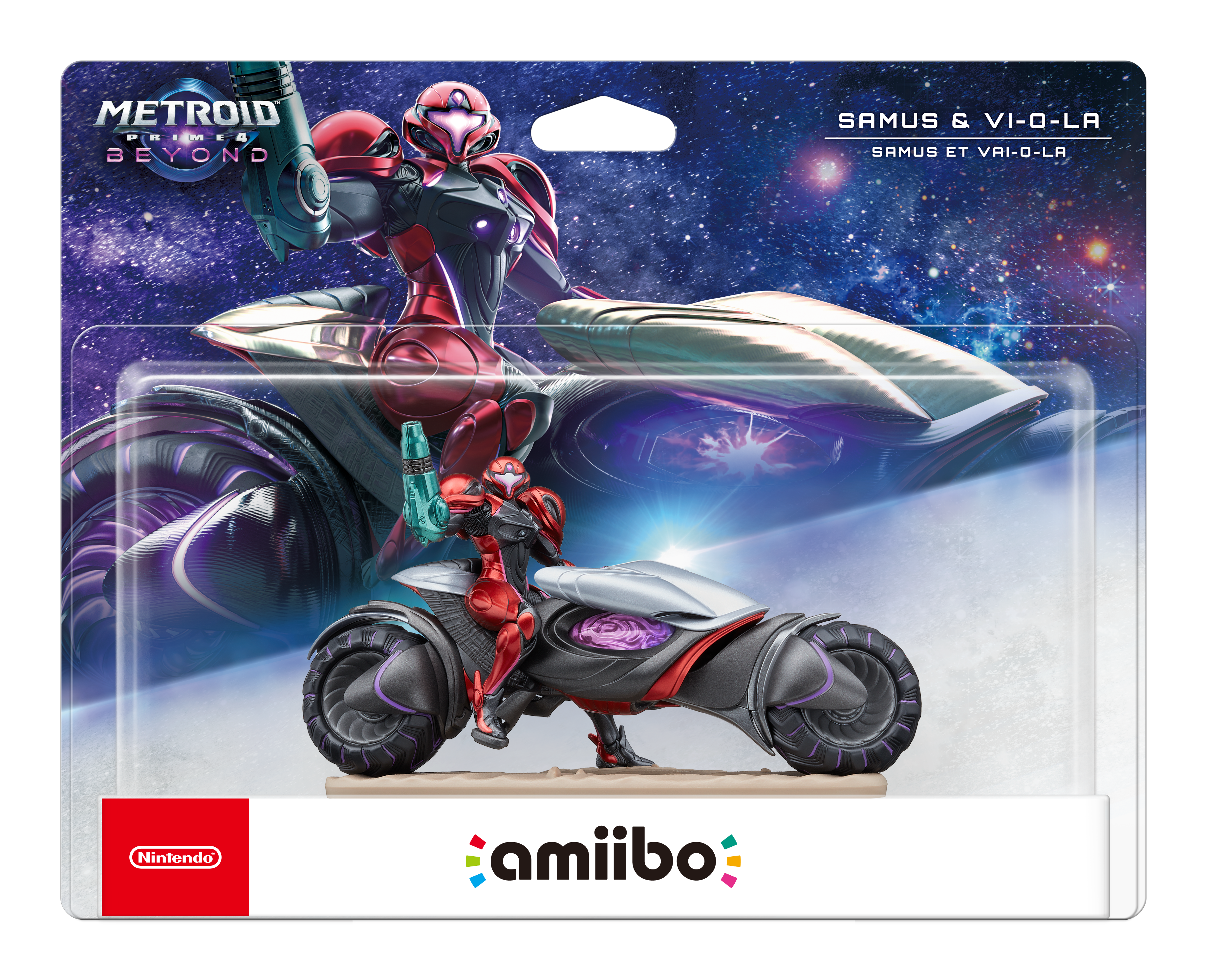 Figura amiibo NINTENDO Metroid Prime 4 Beyond Samus & Vi-O-La-1