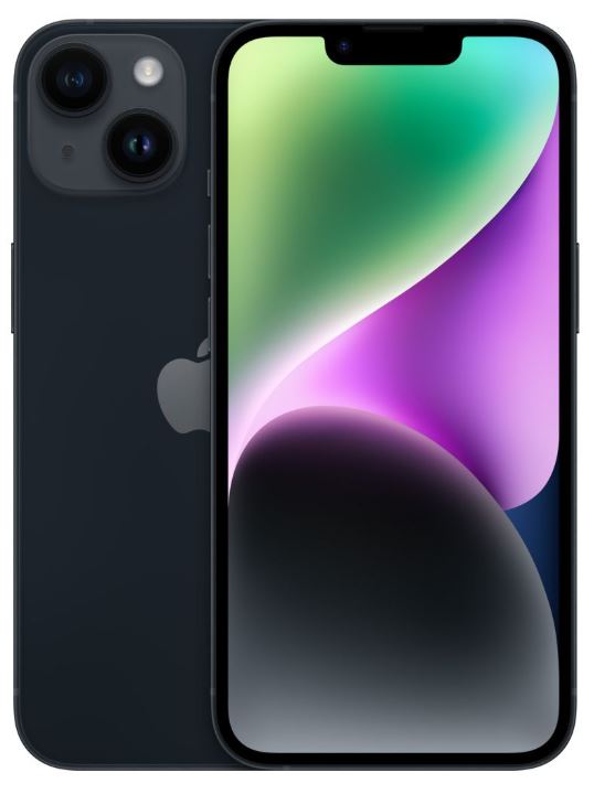 Mobitel APPLE iPhone 14 128GB Midnight Black (REMADE by 2Bnew) - korišteno / profesionalno obnovljeno, jamstvo uključeno