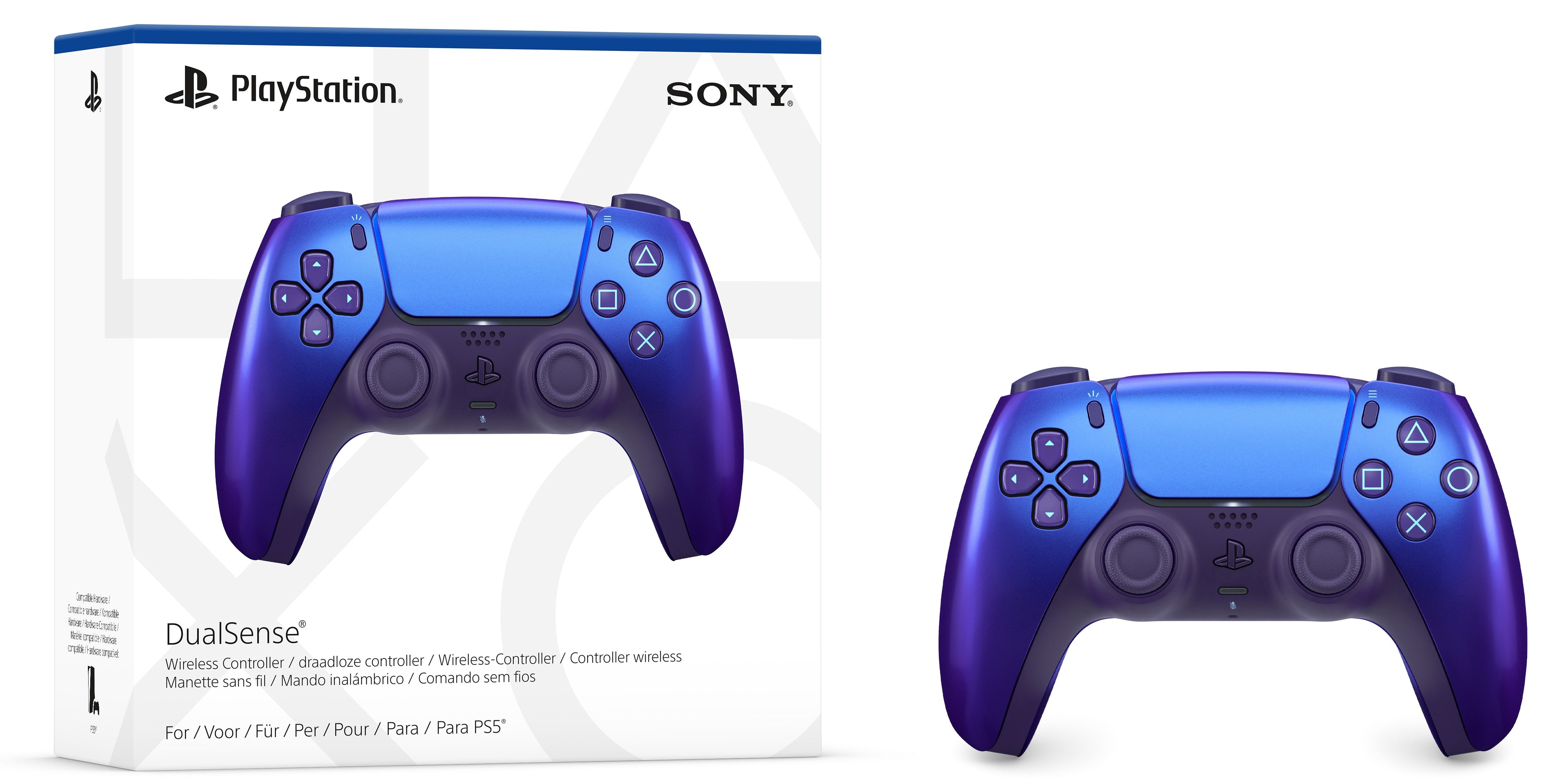 Kontroler SONY PLAYSTATION Dualsense wireless Chroma Indigo-6
