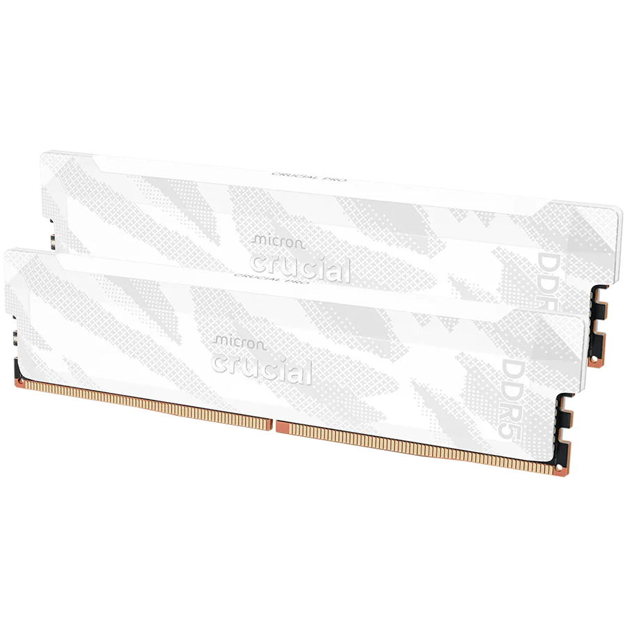 RAM CRUCIAL CP2K16G64C32U5W (32GB, DDR5-6400, CL32, UDIMM, bijela)-0