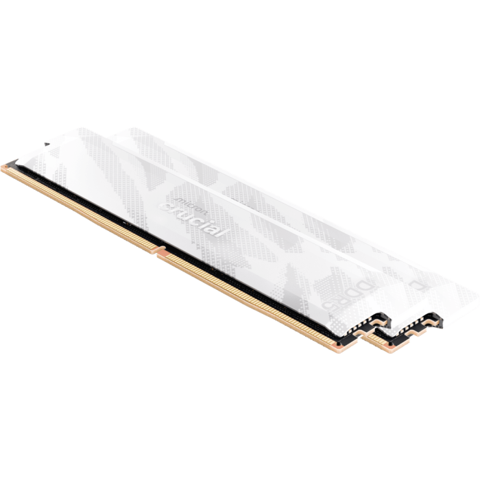 RAM CRUCIAL CP2K16G64C32U5W (32GB, DDR5-6400, CL32, UDIMM, bijela)-1
