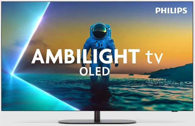 TV PHILIPS OLED 55OLED820/12 Google TV (139 cm, 4K UHD Ambilight, HDR10+ Adaptive, Dolby Atmos, Smart TV)