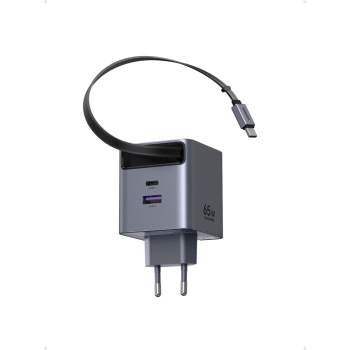 Punjač UGREEN Retractable 65W GaN USB-C punjač-2