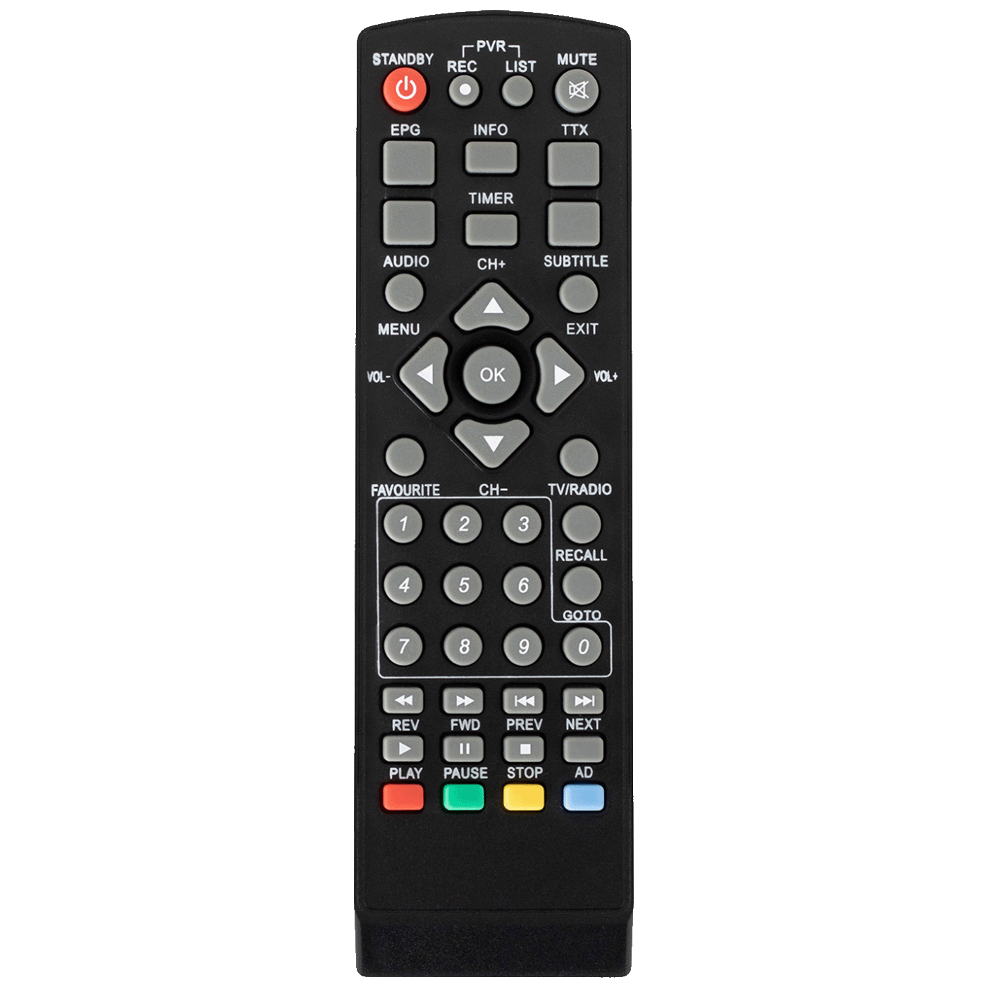 home Kombinirani DVB-T/T2/C prijemnik, HDMI, Scart, AUX, USB - HD2T2C-4
