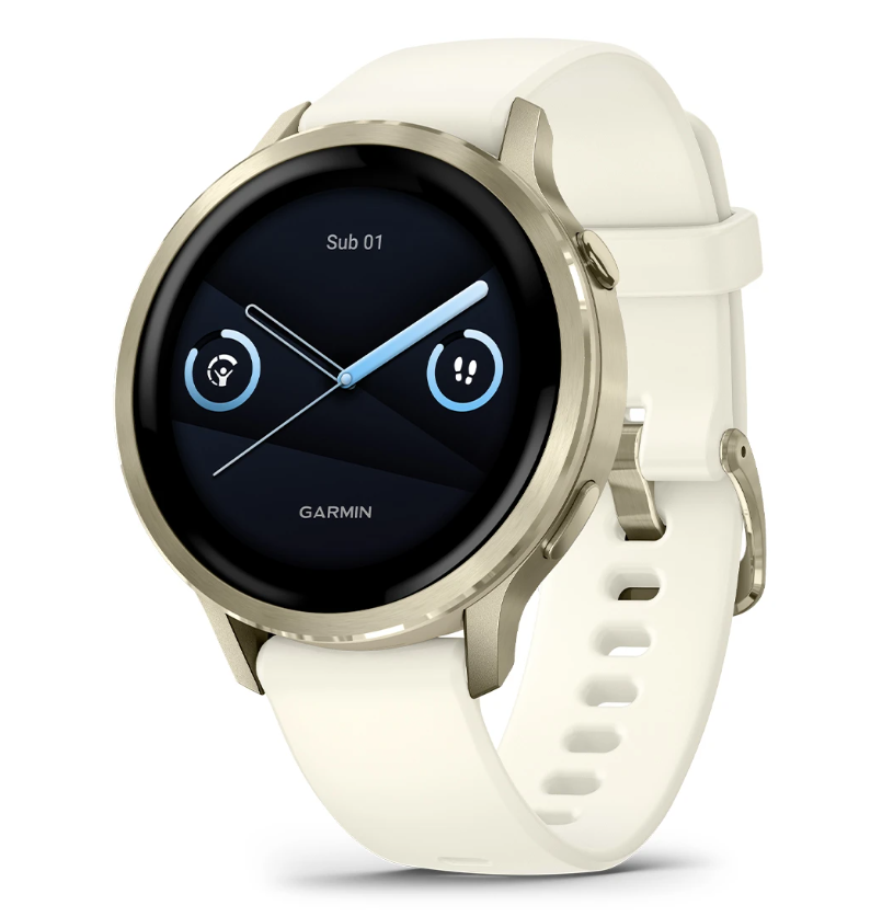 Pametni sat GARMIN VENU 4, 41mm, Beige Lunar Gold Bone, 010-03013-00