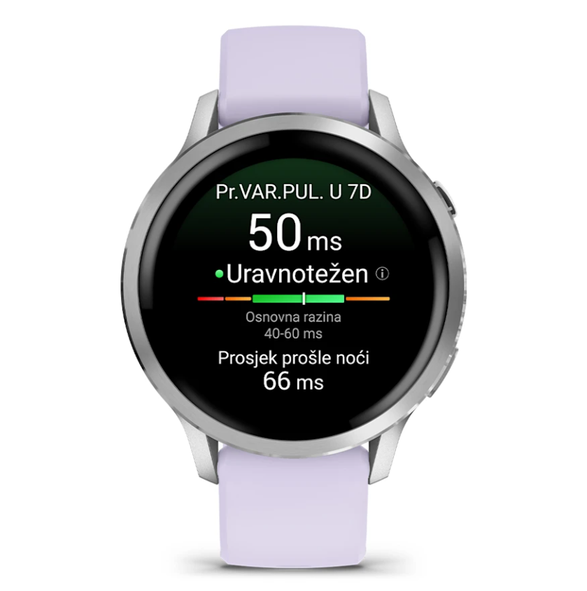 Pametni sat GARMIN Venu 4, 41mm, Gray Silver Periwinkle, 010-03013-01-1