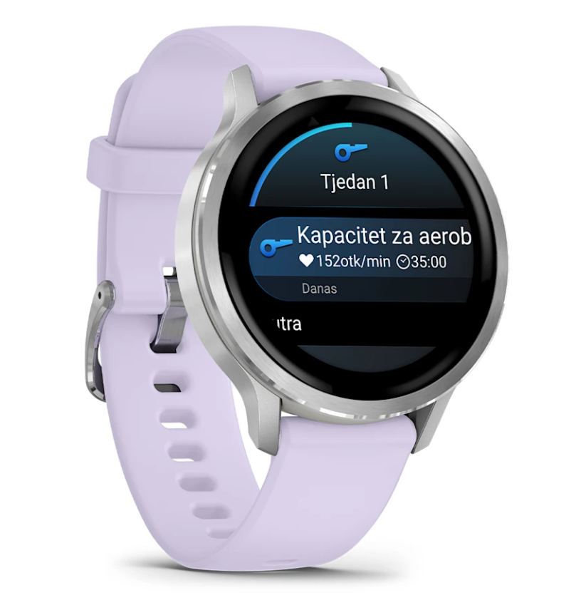 Pametni sat GARMIN Venu 4, 41mm, Gray Silver Periwinkle, 010-03013-01-8