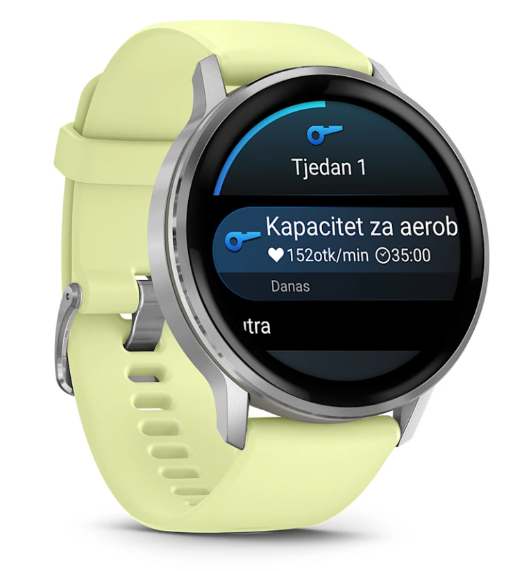 Pametni sat GARMIN Venu 4, 45mm, Gray Silver Citron, 010-03014-02-8