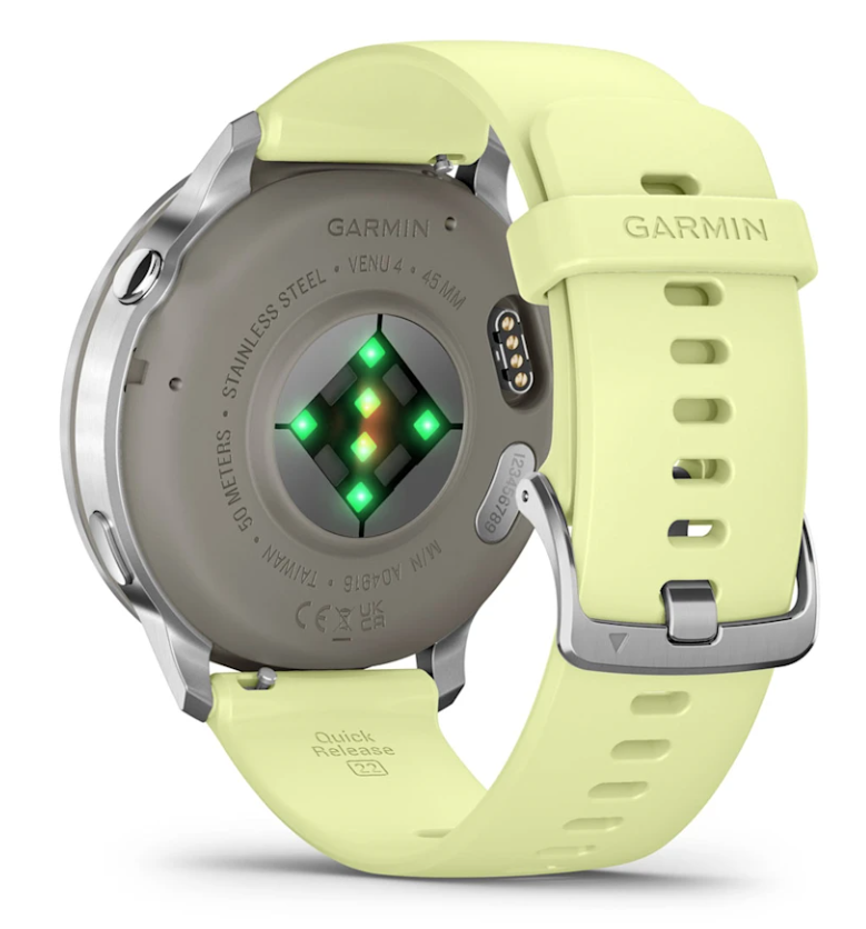 Pametni sat GARMIN Venu 4, 45mm, Gray Silver Citron, 010-03014-02-5