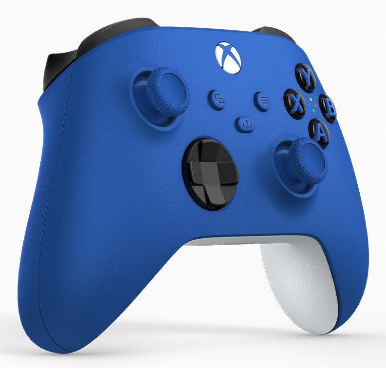 Microsoft Xbox Wireless Controller Blue Bluetooth/USB Gamepad Analogue / Digital Xbox One, Xbox One S, Xbox One X-2