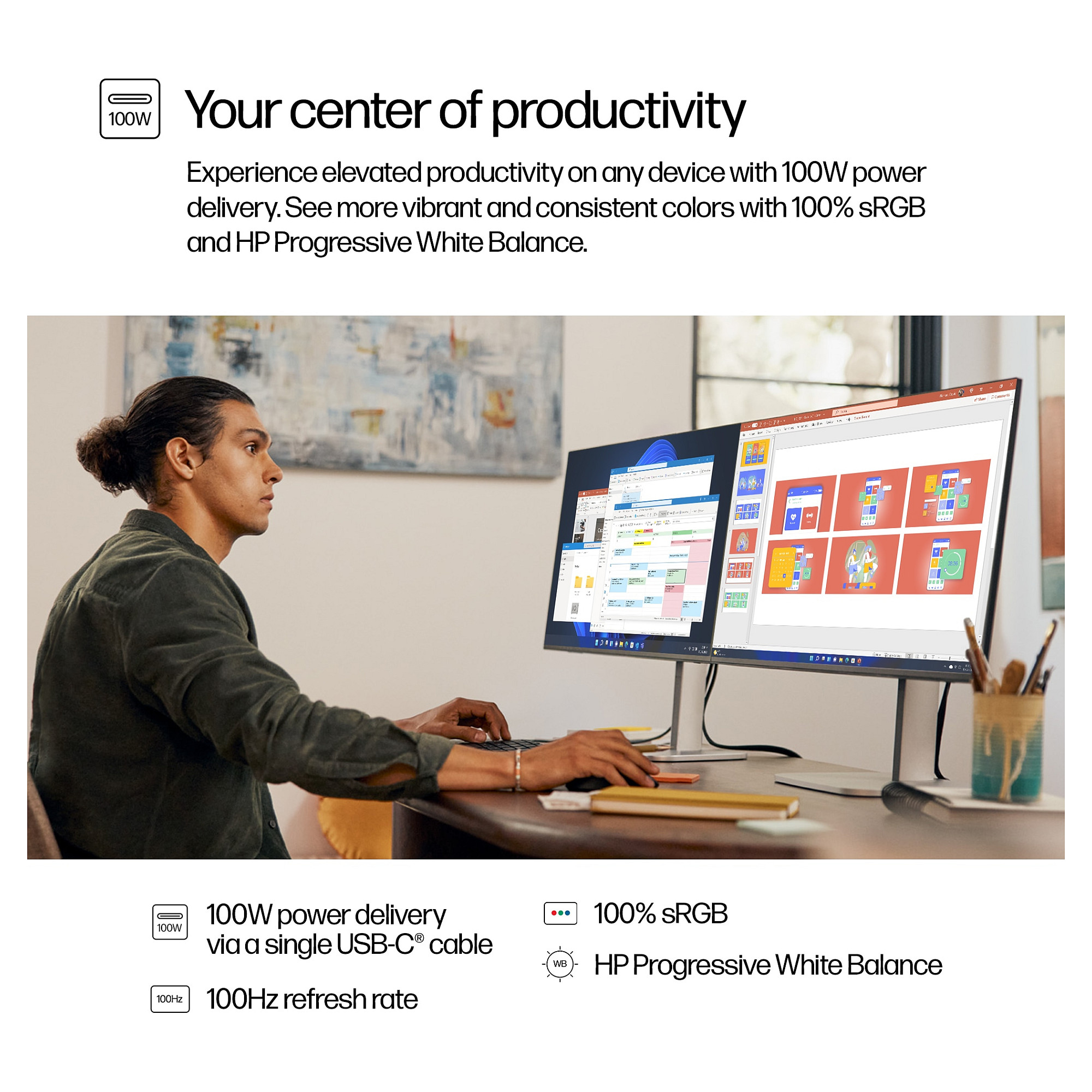 Monitor HP Series 5 Pro 27 (27" QHD, USB-C)-7
