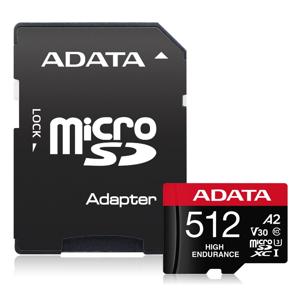 MicroSDXC kartica ADATA High Endurance 512 GB (UHS-I, Class 10)