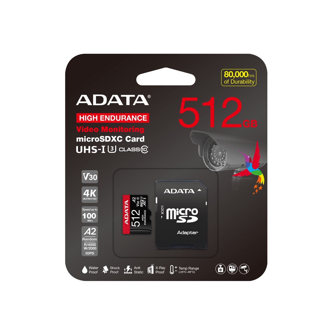 MicroSDXC kartica ADATA High Endurance 512 GB (UHS-I, Class 10)-6