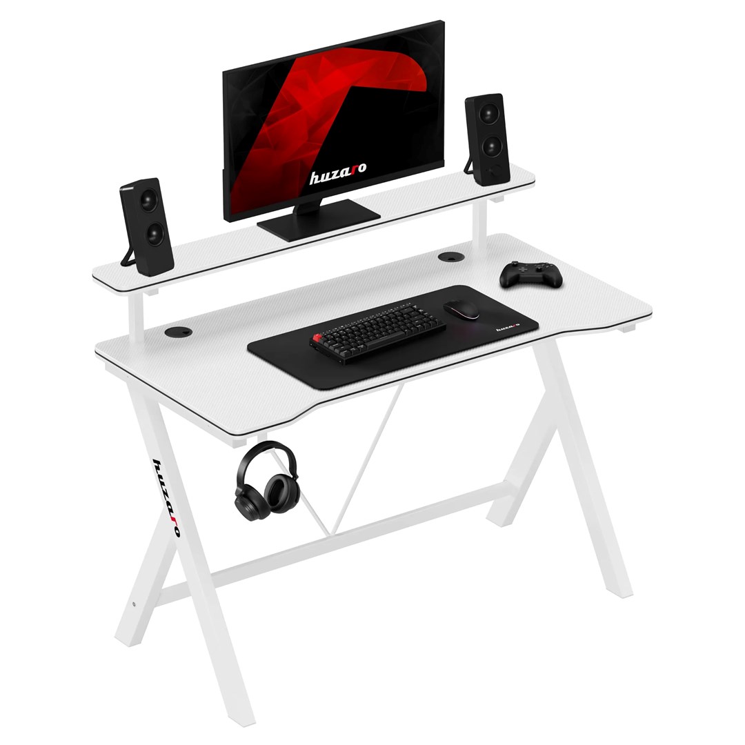 Gaming stol HUZARO Hero 1.9 Bijeli-1