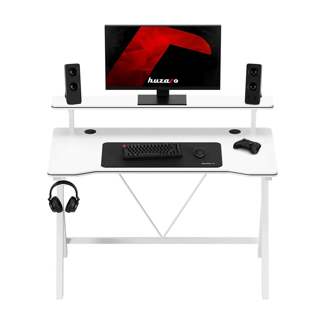 Gaming stol HUZARO Hero 1.9 Bijeli-3