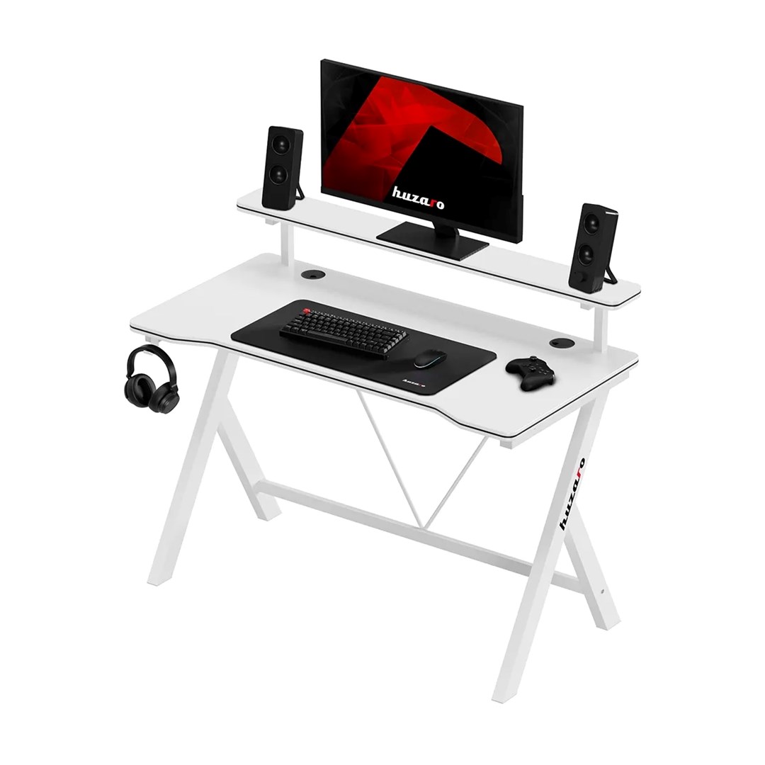 Gaming stol HUZARO Hero 1.9 Bijeli-5