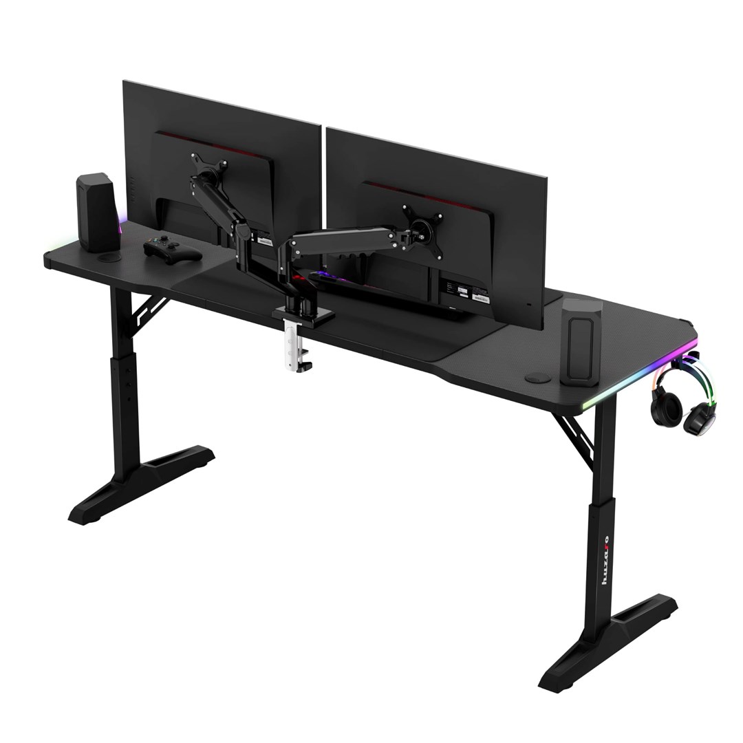 Biurko gamingowe HUZARO Hero 4.6 RGB Black-5