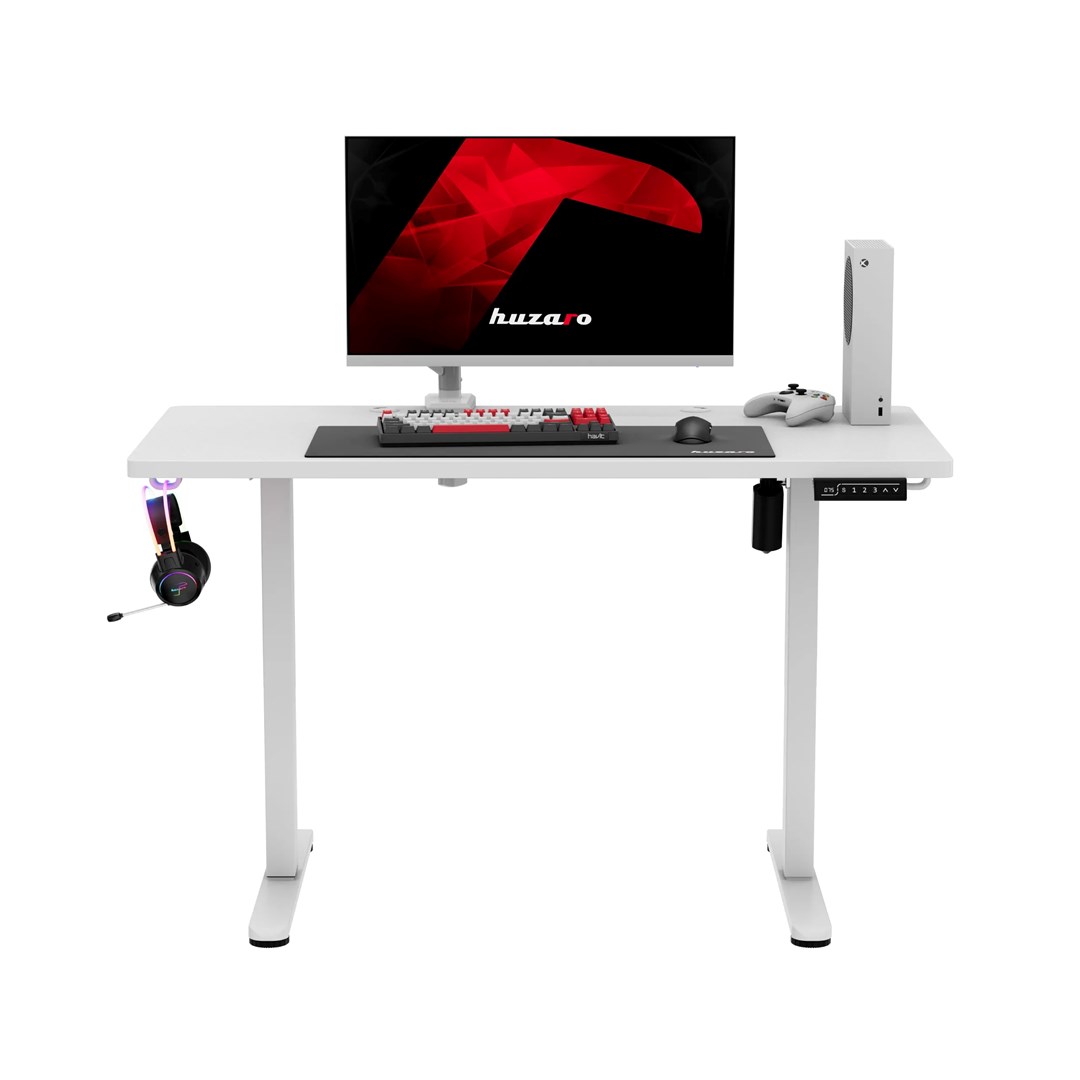 Biurko gamingowe HUZARO Hero 8.1 White-9