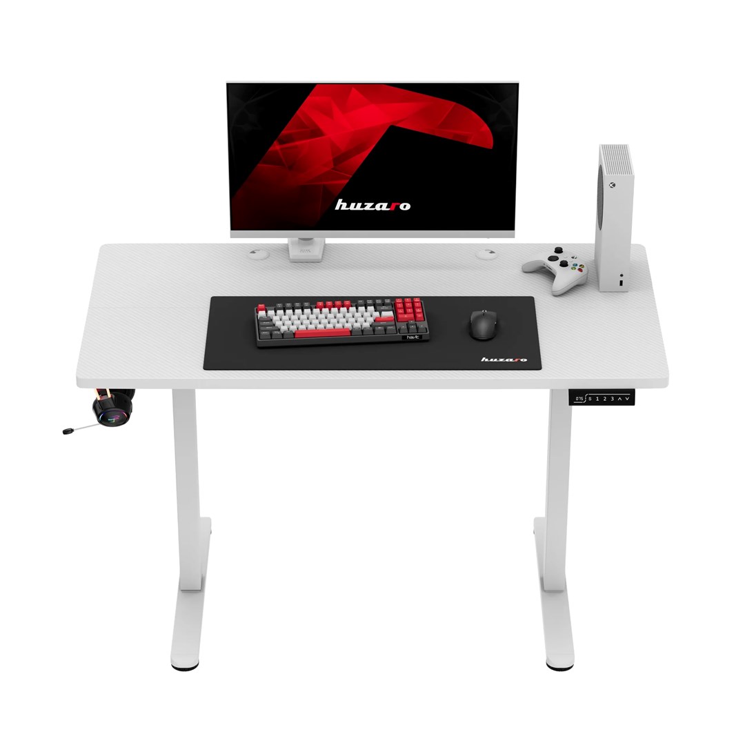 Biurko gamingowe HUZARO Hero 8.1 White-7
