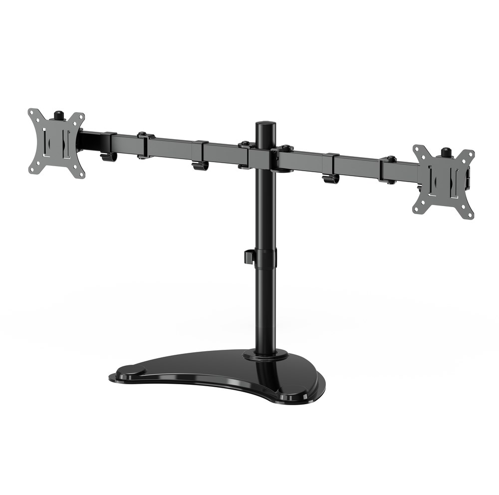 Stalak za monitor GEMBIRD MS-D2ST-02 (rotacija, nagib, okretanje, 13''-32'')-0